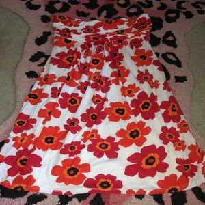 Floral Print Mini Dress/Skirt Size M